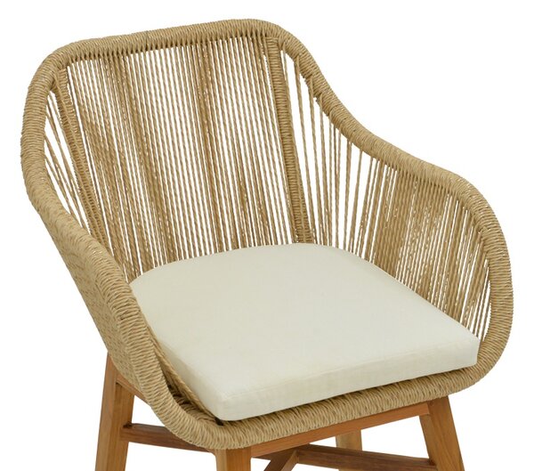 Fotoliu Kalie Boho Pako World Natural 60x61x80 cm