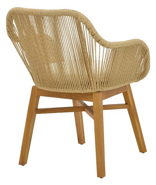 Fotoliu Kalie Boho Pako World Natural 60x61x80 cm