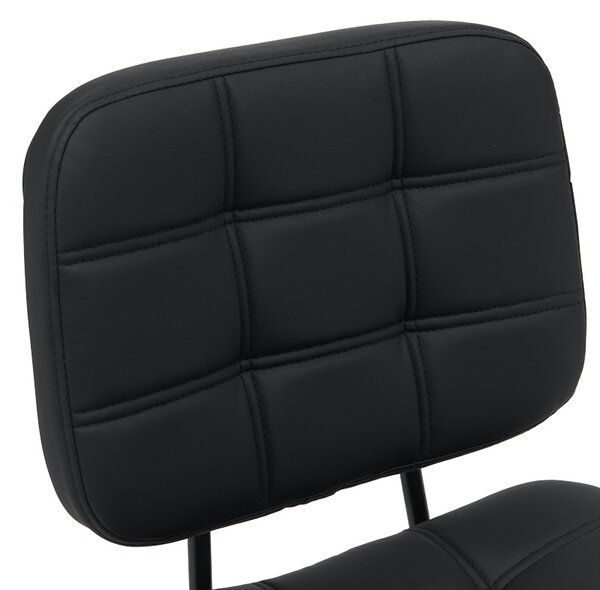 Scaun birou Sedia Pako World Negru 50x50x75.85 cm