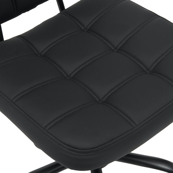 Scaun birou Sedia Pako World Negru 50x50x75.85 cm