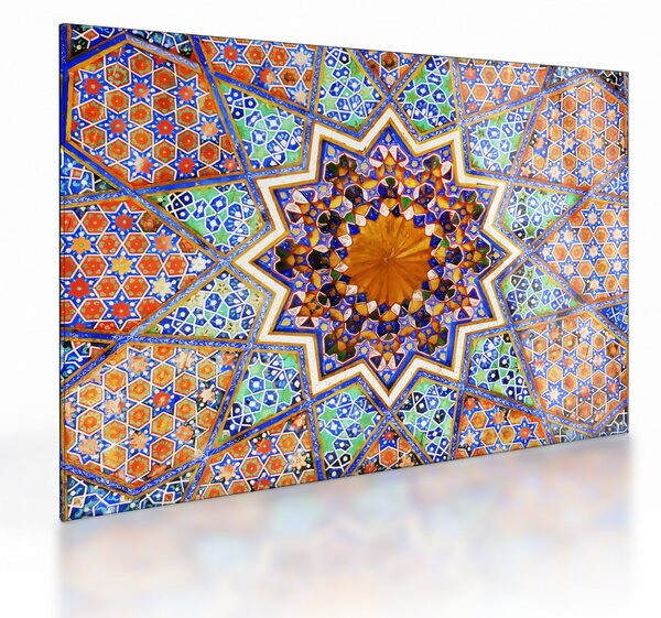Tablou pe sticlă cu mozaic (70x50 cm)