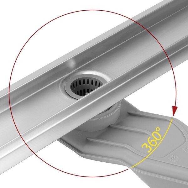 Rigola dus REA Neox Superflow BRUSH NICKEL 50