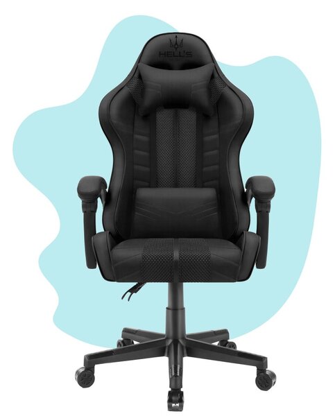 Scaun gaming pentru copii HC - 1004 negru