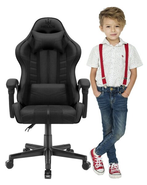 Scaun gaming pentru copii HC - 1004 negru