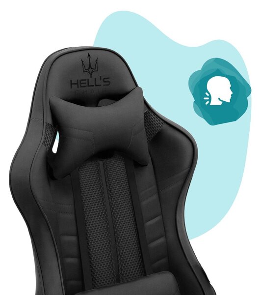 Scaun gaming pentru copii HC - 1004 negru
