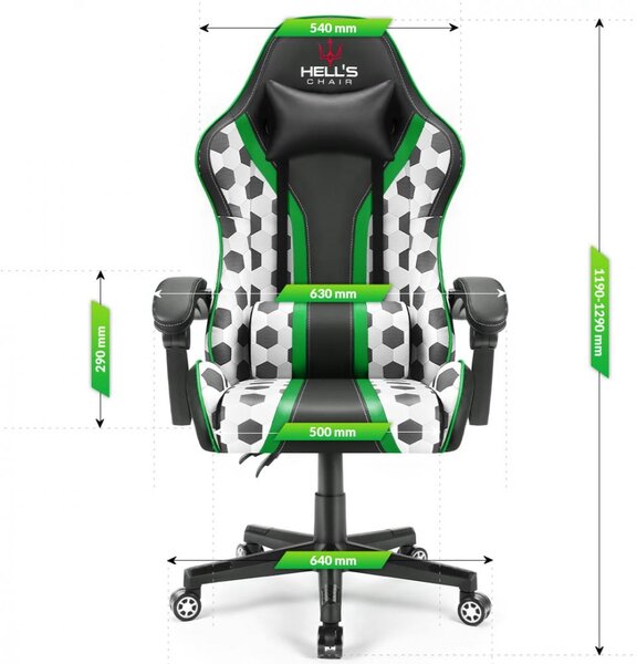 Scaun gaming HC-1005 Fotbal