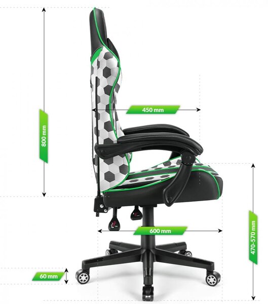 Scaun gaming HC-1005 Fotbal