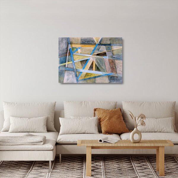 Tablou pe sticlă - Abstract (70x50 cm)