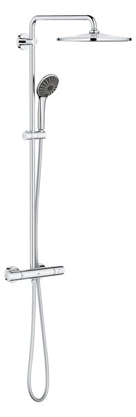 Grohe Vitalio Joy set de duș perete cu termostat cu duș de ploaie crom 26400001