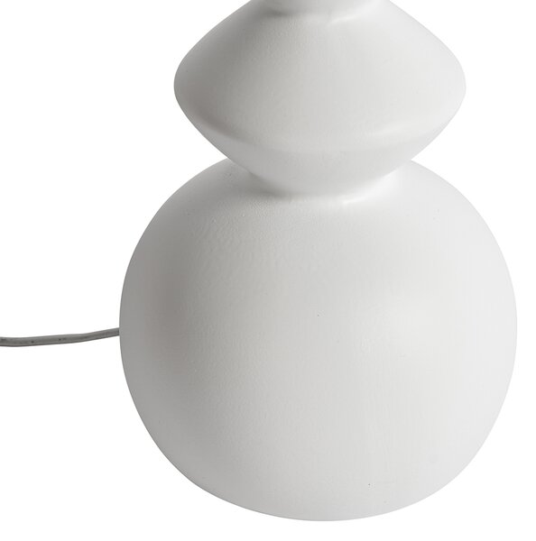 Lampă de masă de design din ceramică albă 15 cm fără abajur - Alisia