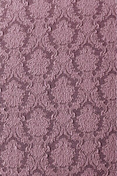 Set 6 huse elastice pentru scaune, model Jacquard, Roz