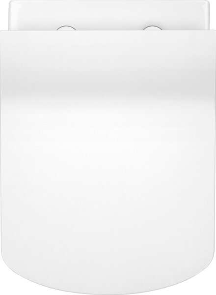 Deante Anemon Zero, scaun toaleta cu inchidere lenta 45 x 37 cm, alb, CDZ_6ZOZ