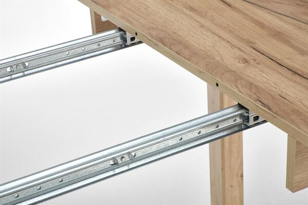 Masă de sufragerie extensibilă 102-142 cm Ralllon (stejar craft) (pentru 4 6 persoane). 1049297