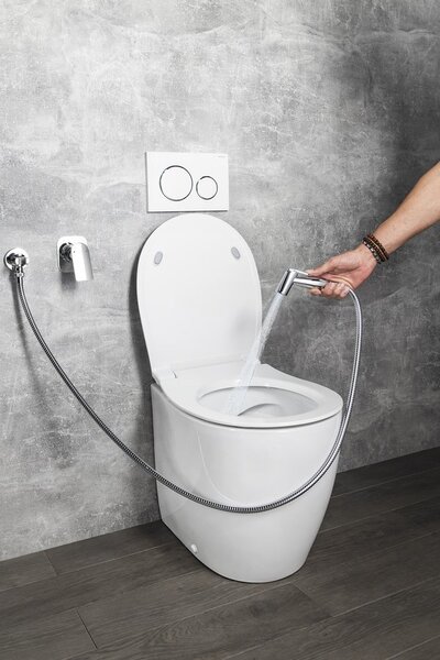 Aqualine Aqualine, spray bideu, crom, BS5003
