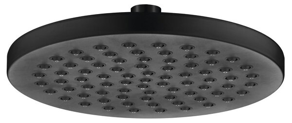 Aqualine Aqualine, Duș de cap cu articulație pivotantă, diametru 200 mm, negru, SC120