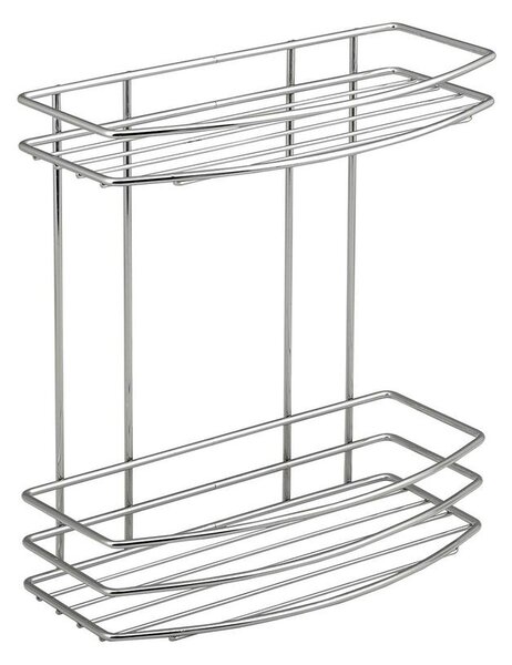 Aqualine Aqualine, poliță dublă din sârmă Chrome LINE, crom, 37014