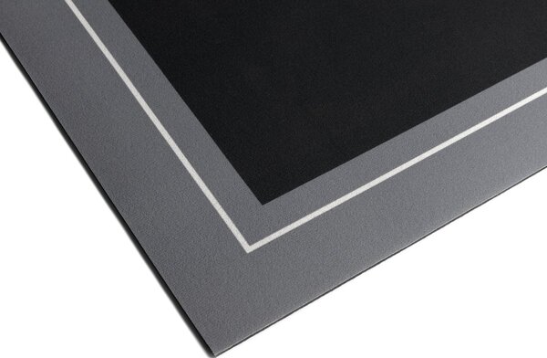 Aqualine Aqualine, Covoraș de baie 50x80cm, absorbant, gri, PCD014
