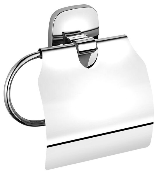 Aqualine Aqualine, suport hârtie igienică RUMBA cu capac, crom, RB107