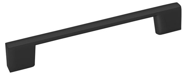 Aqualine Aqualine, mâner metalic PILI, 156/128mm, negru mat, 10096