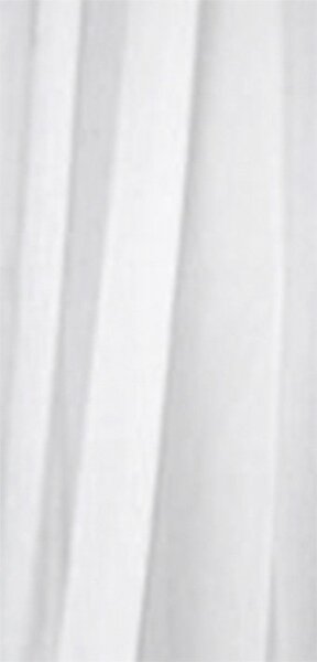 Aqualine Aqualine, Perdeau de dus 180x200cm, vinil, alb, ZV020