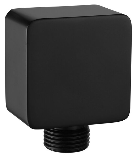 Aqualine Aqualine, Priza de dus, 48x48mm, negru mat, SC331B
