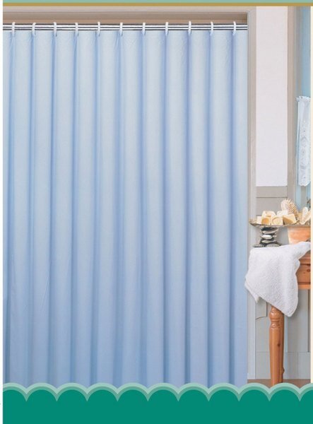 Aqualine Aqualine, perdea 180x180cm, 100% poliester, simplu, albastru, 0201103 M