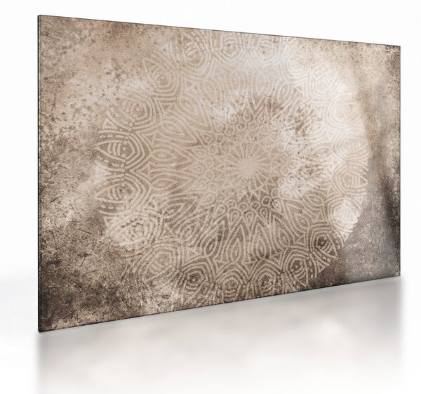 Tablou pe sticlă - Mandala (70x50 cm)