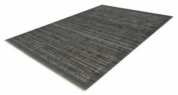 Covor VOGUE 704, 160x230 cm, forma dreptunghiulara, poliester, gri