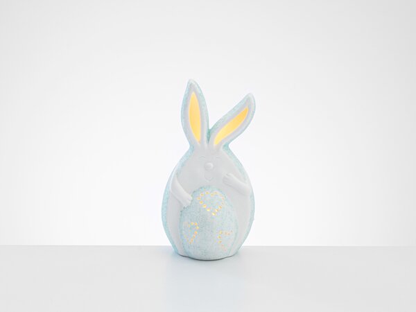 Sweet Rabbit Obiect Decorativ 10,4x8,8x19,5 Cm Albastru