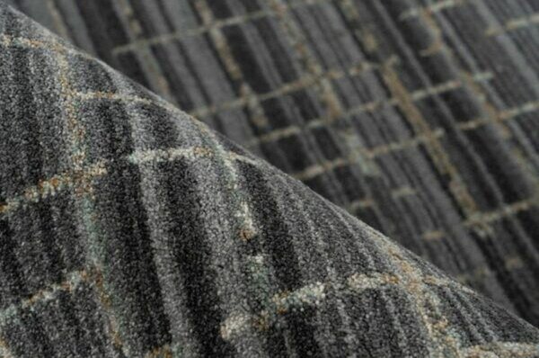Covor VOGUE 704, 160x230 cm, forma dreptunghiulara, poliester, gri