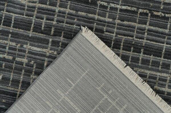 Covor VOGUE 704, 160x230 cm, forma dreptunghiulara, poliester, gri