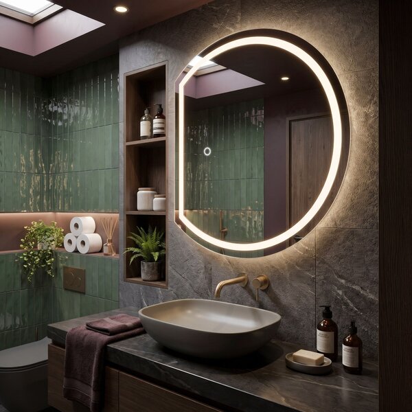 Oglindă de perete LED YH-BL-2 81x90cm