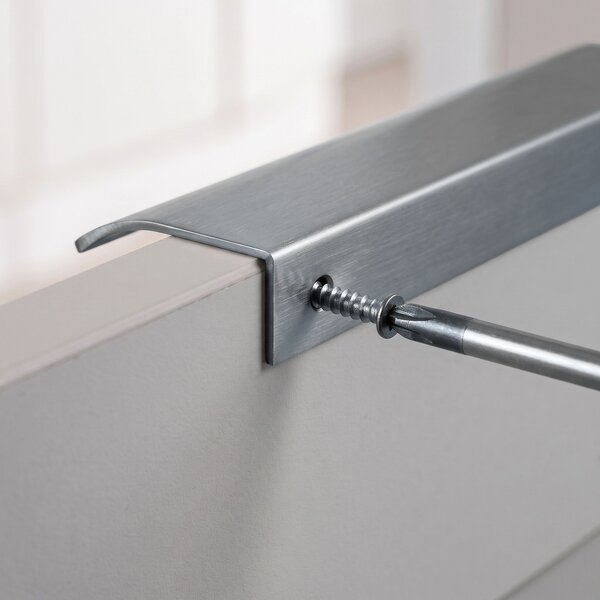 Mâner dulap REA Mono / Core 2buc. Brush Steel