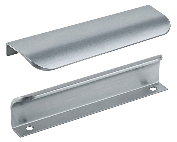 Mâner dulap REA Mono / Core 2buc. Brush Steel