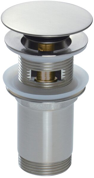 Deante Click-Clack, dop de scurgere universal pentru chiuvetă cu carcasă metalică, oțel, DEA-NHC_F10U