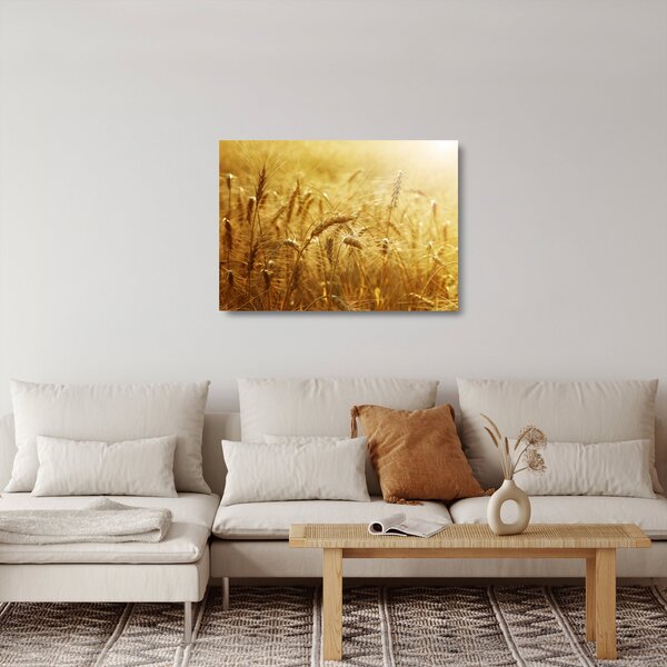 Tablou pe sticlă - Spice de cereale (70x50 cm)
