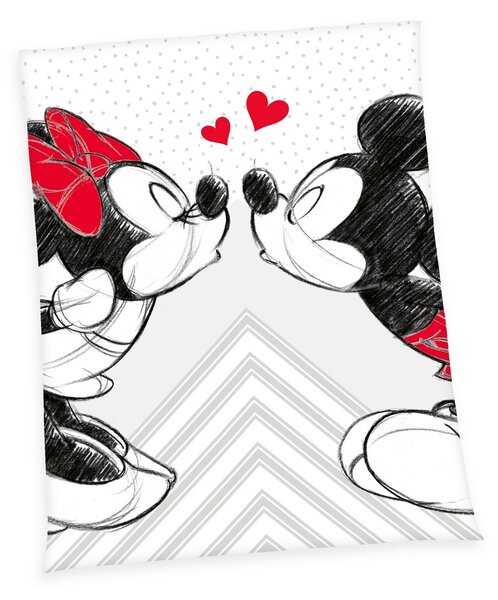 Pătură Herding Mickey and Minnie, 150 x 200 cm