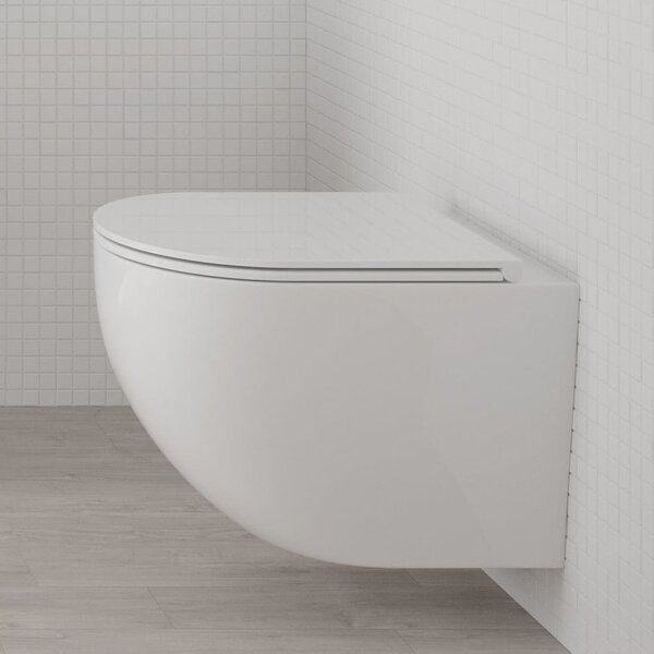 Oltens Hamnes capac wc SoftClose alb 45111000
