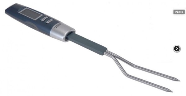 Termometru electronic pentru carne cu furculita, 34 x 3.8 cm
