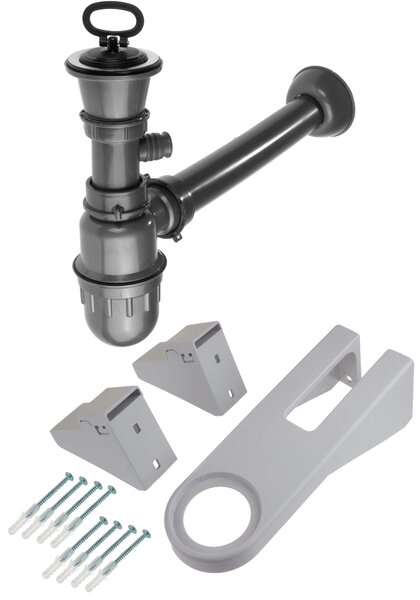 Deante Deante, set de gunoi pentru chiuveta din otel ZYK_010B, DEA-ZXY_9969