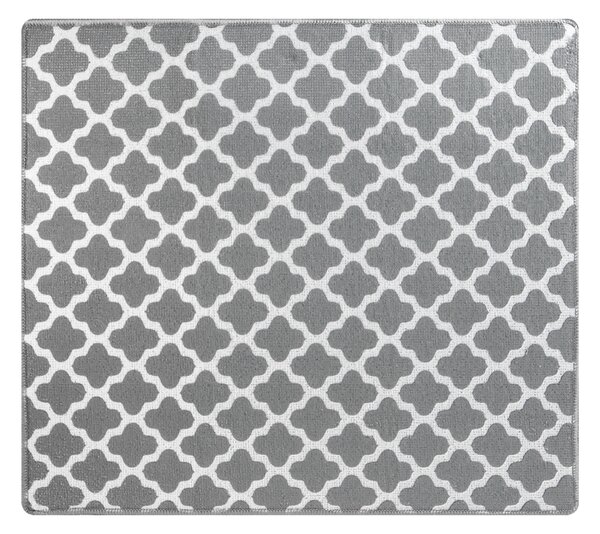 BISK Erga Basic, prosop de bucătărie din microfibră cu model Maroc 450x400x5 mm, gri, ERG-03695