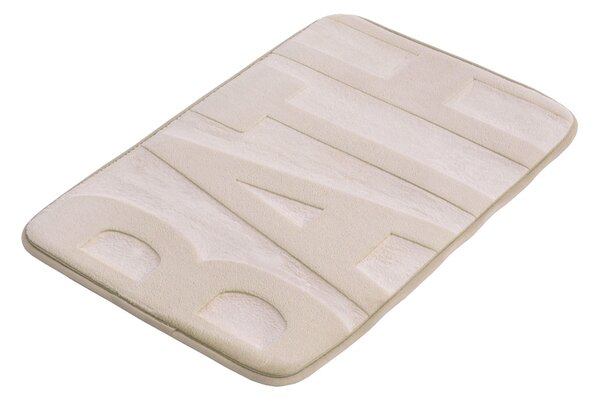 BISK Erga Basic, covoraș baie 60x40 cm, model 5, bej, ERG-07898