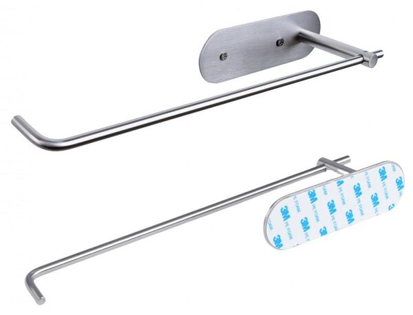 Erga Cesto, suport pentru prosoape de hârtie de bucătărie 32 cm, oțel inoxidabil, ERG-YKA-CH.CESTO