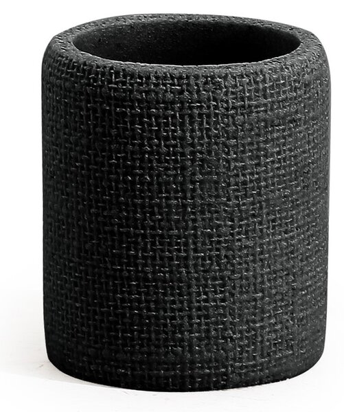 BISK Erga Craft, cupă stand-up pentru periuță de dinți, negru mat, ERG-08571