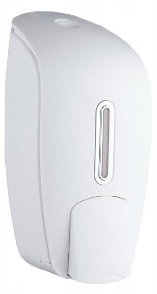 BISK Erga F1, dozator de sapun 1000ml, 12x10,4x24 cm, alb, ERG-04589