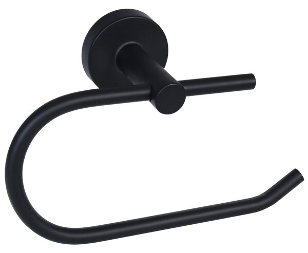 BISK Erga FOR YOU, suport hartie igienica, negru mat, ERG-08255