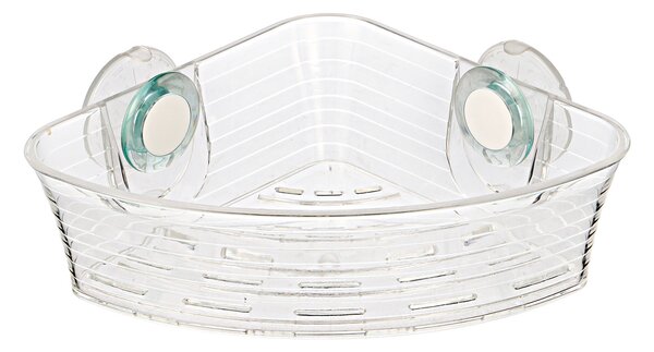 BISK Erga GECO, raft cosmetic de colt pentru ventuze, transparent, ERG-06731