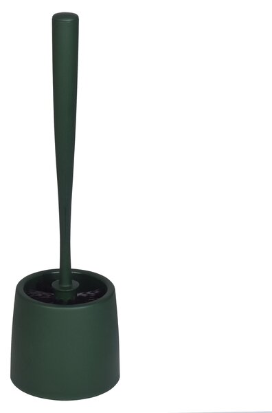 BISK Erga Ida, perie de toaletă din plastic pentru toaletă, verde închis, ERG-08332
