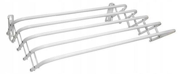 Erga Model 103 super, uscator de rufe pliabil montat pe perete 60,5x9x15 cm, alb, ERG-SEP-10SUSHARSUP60