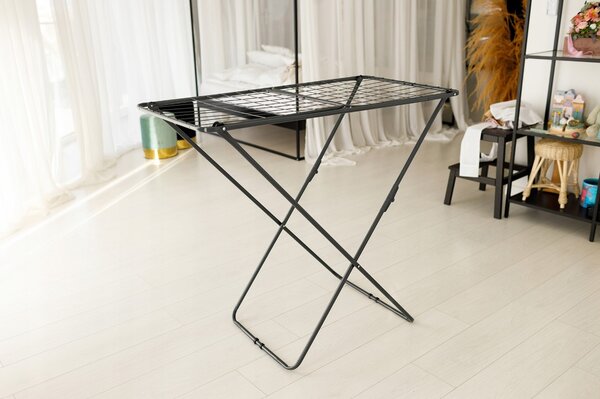 Erga Model 107 Negru, uscator de rufe 178,5x54x104,5 cm, negru, ERG-SEP-10SUSLA107BLA
